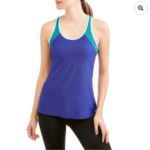 Active Tank with Contrast Mesh top